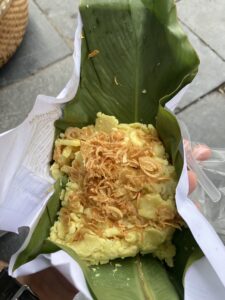 朝ご飯としても食べることの多い Xoi 