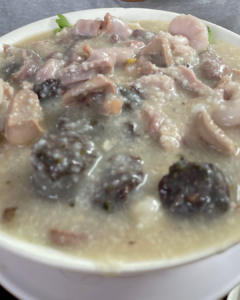 Cháo lòng Ô quan chưởng の Cháo