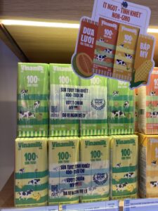 Sữa tươi tiệt trùng 100% Giảm béo vị Chuối